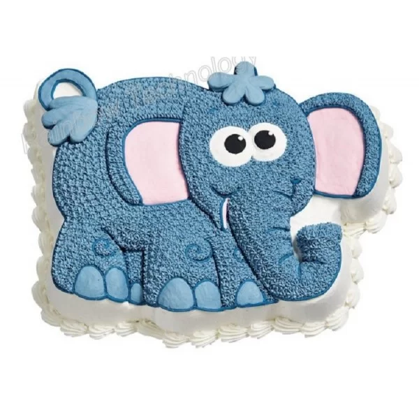 Pretty Elephant Cake – Creme Castle