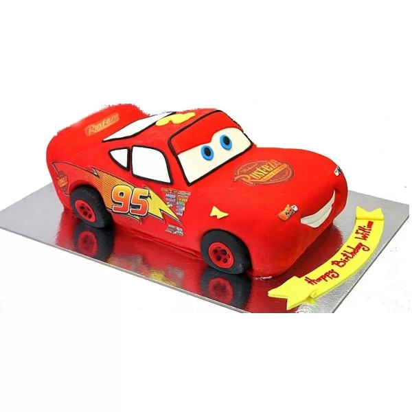 3D Luxury Car Cake - 12