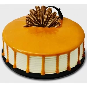 Praline and cream cake ( Butterscotch cake) - FLOURS & FROSTINGS
