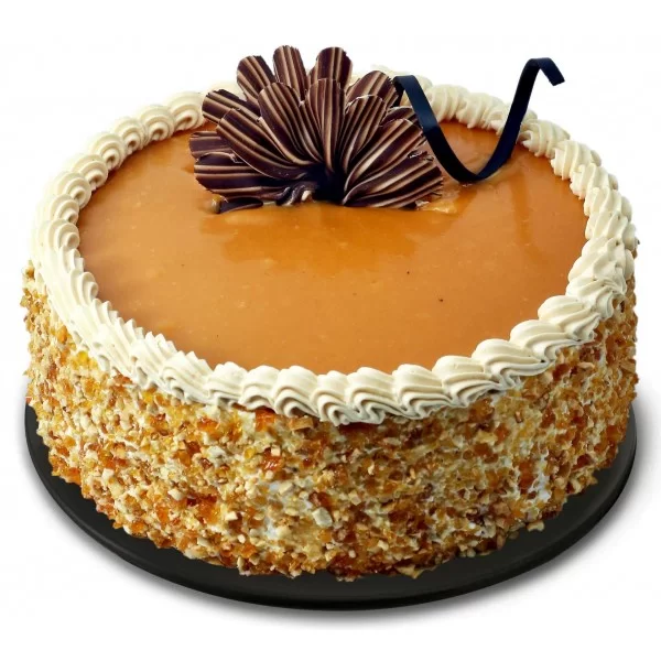 FlowerAura Savory Butterscotch Delicious Cake Gift's For Birthday,  Anniversery, Valentine's Day, Mother's Day, Party (0.5kg) (Same Day  Delivery) : Amazon.in: Grocery & Gourmet Foods